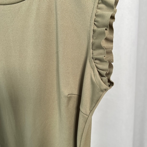 Olive Green Sexy One-Piece - Picture 5 of 8